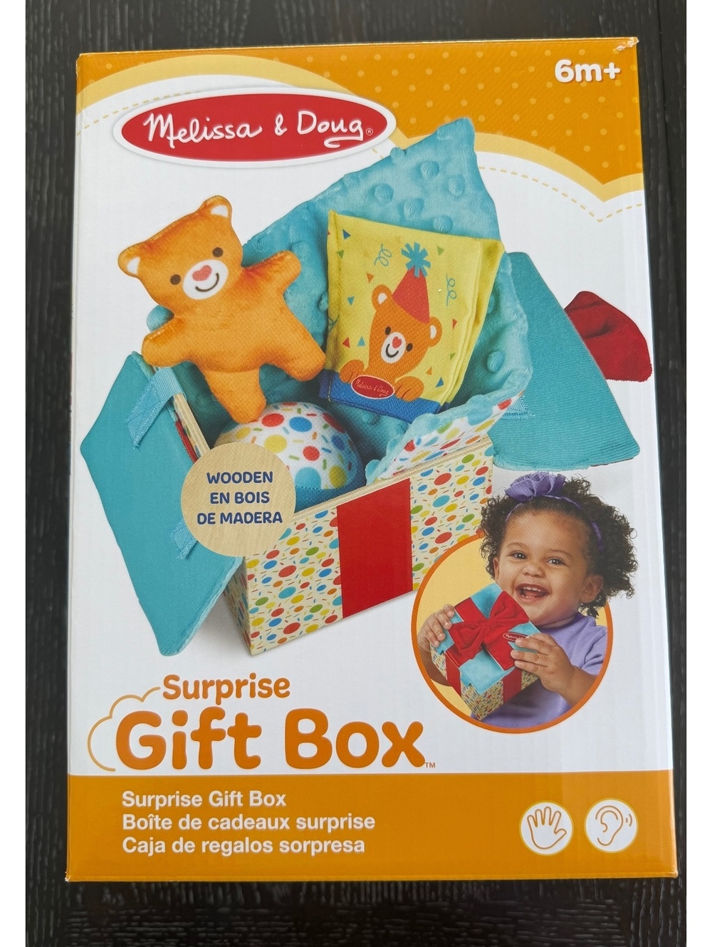 Melissa And Doug Wooden Surprise Gift Box
